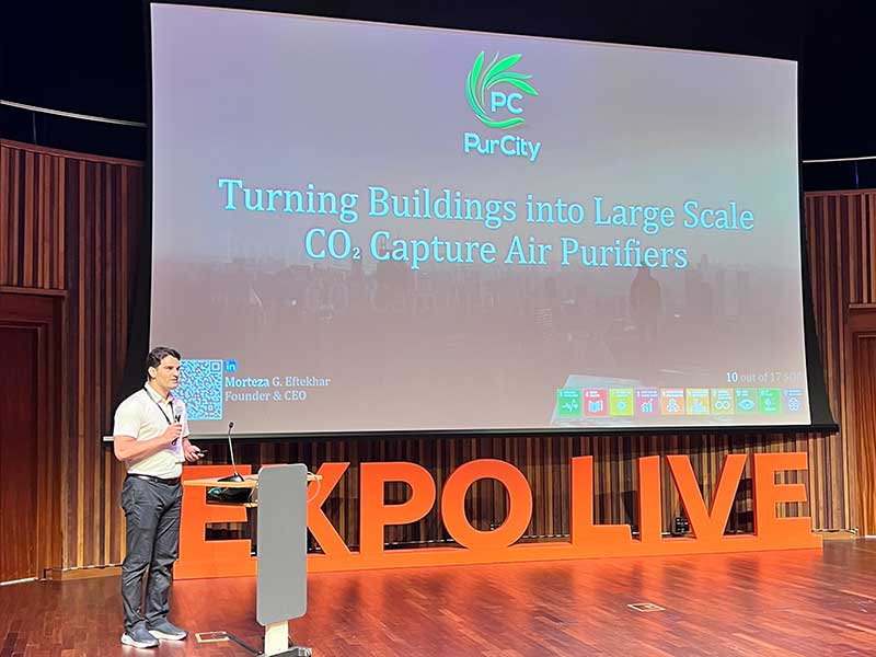Presentation at Expo Live Competition